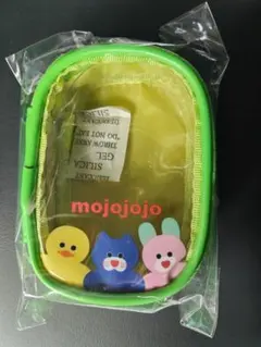 mojojojo カラビナ付き ミニクリアポーチ