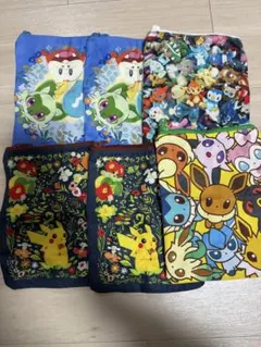 【新品未使用】ポケモンセンター ポーチコレクション 6点セット