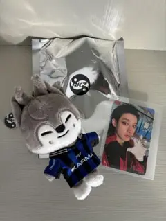 KARMA SKZOO VER. ウルフチャン NFCチャーム　トレカ付き