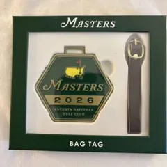 最終値下げ　Masters 2026 バッグタグのサムネイル