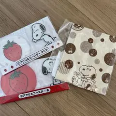 スヌーピー タイムカプセル展 とアクリルコースター