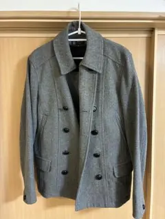 MICHEL KLEIN グレー ピーコート 46サイズ