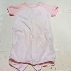 60-70　コムサうさぎロンパース