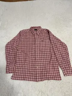 O'NEILL オニール 長袖 ネルシャツ チェック柄 レッド L