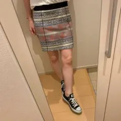 【美品】forever21 スカート S 柄 セレクトショップ インポートのサムネイル