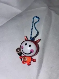 モンスターデビル キーホルダー エンジェルブルー ハニーデビル透明マスコット