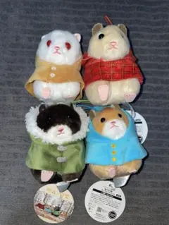 助六の日常　ポンチョマスコット　全4種セット