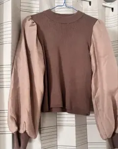 INGNI パフスリーブ ニット トップス