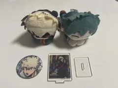 ヒロアカ 緑谷出久 爆豪勝己 はぐキャラ 缶バッジ