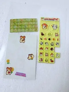 とっとこハム太郎 タイルシールセット 平成レトロ