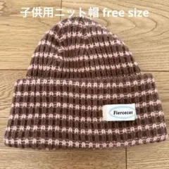 ストライプニット帽