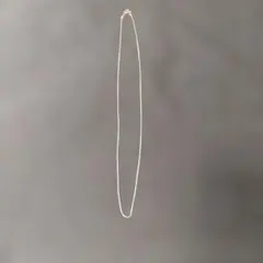 シルバー。SILVER925。銀製。ネックレス。1.4g。45cm。中古。