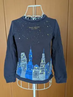 ✿ミッフィー✿専用　kate spade ロゴ トレーナー ネイビー 150