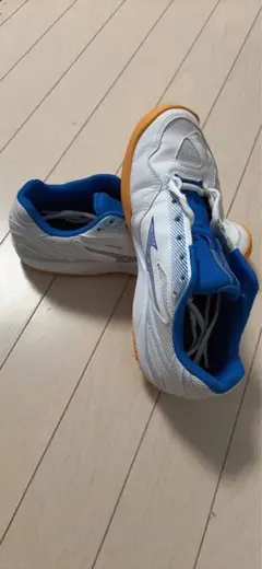 Mizuno バドミントンシューズ ホワイト/ブルー