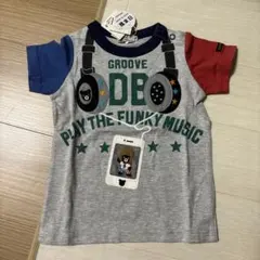 ミキハウス ダブルB 半袖 Tシャツ 80 ビー君　DOUBLE.B