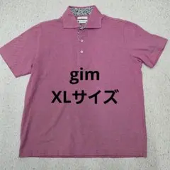 ジムGIM ワイドカラー ポロシャツ　XL サイズのサムネイル