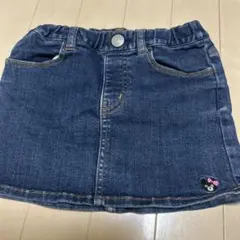 DOUBLE.B デニムスカート 120