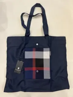 新品未使用✳︎タグ付き✳︎バーバリーブラックレーベル✳︎エコバッグ✳︎チェック柄