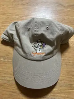 LEFT ALONE キャップ ベージュ