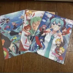 MIKU EXPO 初音ミク　クリアファイル　セット グッズ]クリアファイルセット（A～C全3種）｜初音ミク「マジカル