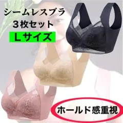 シームレスブラ ノンワイヤー 大きい ナイトブラ 着痩せ 美胸 まとめ売り 下着