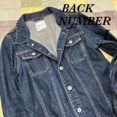 【BACK NUMBER】Gジャン デニムジャケット Right-on ブルー
