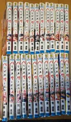 全巻セット】ハリガネサービス全24巻+ACE全24巻+外伝 全49冊/荒達哉