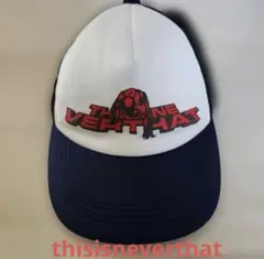 thisisneverthat メッシュキャップ ネイビー ホワイトのサムネイル