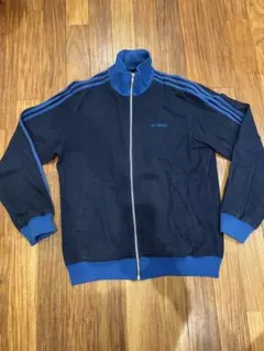 adidas アディダス トラックジャケット ジャージ（ネイビー×ブルー）