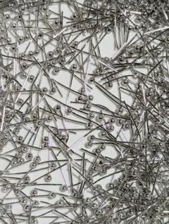 【134】10g・丸ピン・シルバーカラー・約16×0.5mm