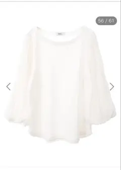 earth music&ecology マジョリカプリーツプルオーバー