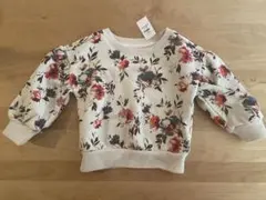 baby GAP 花柄トレーナー 18-24ヶ月