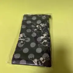 ミッキーマウス ネックウォーマー ダークグレー