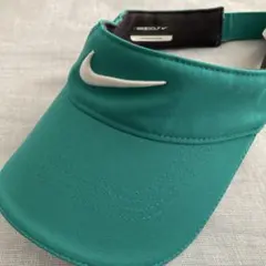 【新品】NIKE GOLF ターコイズグリーン サンバイザー