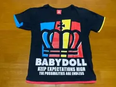 BABYDOLL カラフルTシャツ 140