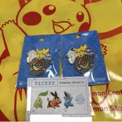 ポケモンセンター 北海道 札幌 ロゴピンズ ポケモン Pokemon 4点セットのサムネイル