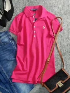 未使用 ラルフローレン ポニー刺繍 ポロシャツ XS 155/80A