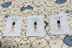 DECORTÉ ZEN WEAR GLOW ファンデーション サンプル 3種のサムネイル