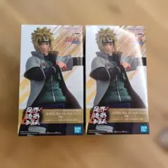 NARUTO-ナルト-疾風伝 忍界造形列伝 波風ミナト フィギュア 2個セット