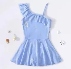 アナと雪の女王 水着 ワンピース子供用120cm