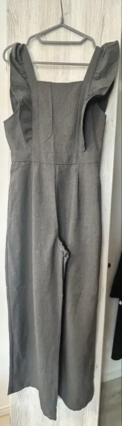 フリル オーバーオール