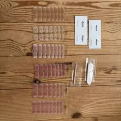 オホラネイルシール 5シートセット ベージュ・ピンク系
