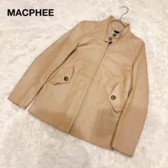 MACPHEE マカフィー アウター レザージャケット ベージュ M-L相当