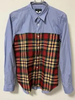 comme des garcons homme plus チェックシャツ
