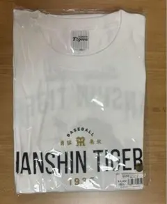 阪神タイガース　勇猛果敢　ロングスリーブTシャツ　ホワイト　XXL