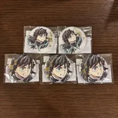3個】鬼滅の刃 時透無一郎 E賞 57mm箔押し缶バッジB エンドロール