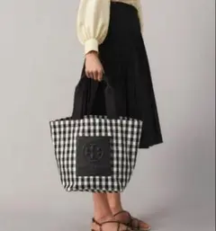 Tory Burch ギンガムチェック トートバッグのサムネイル