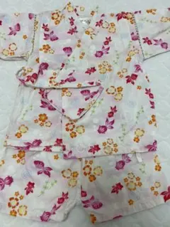 女の子 甚平 90 上下セット