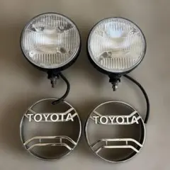TOYOTA 純正 フォグランプ 2個セット　当時物のサムネイル