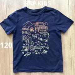 GAP KIDS プリントTシャツ ネイビー 120のサムネイル